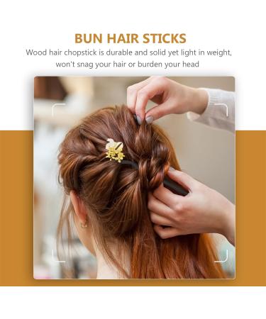 minkissy Hairpin Hair Clip for Women Hanfu Hair Stick Hair Decorations for Women Hanfu Hair Chopsticks Hair Chopsticks for Women Hair Combs for Women Chignon Wood Japanese-style Miss China - Buy Online on GoSupps.com