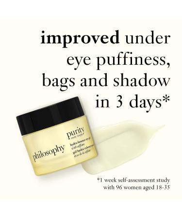 philosophy purity made simple Eye Gel 0.5 Fl Oz - Hydrating Eye Treatment - Buy Online on GoSupps.com