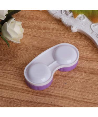SWETOPQ Colored Contact Lenses Travel Kit - Mini Round Holder & Case for Eyes - Perfect for On-the-Go Lens Care - Buy Online on GoSupps.com