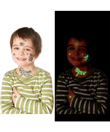 150PCS Glow in The Dark Space Tattoos for Kids - Konsait Luminous Solar System Universe Temporary Tattoos for Boys Girls - Birthday Party Favor - Buy Online on GoSupps.com
