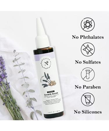 Naturall Jamaican Black Castor Oil Serum with Lavender - 100% Natural Hair Growth Solution - Silicone-Free Formula for Curly, Dry & Damaged Hair - 100ml - Buy Online on GoSupps.com