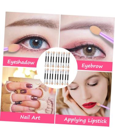 20pcs Latex Eye Shadow Stick Eyeshadow Eye Makeup Double-ended Eye Shadow Brush - Buy Online on GoSupps.com