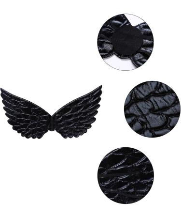 hgnxa Kids Black Devil Wing Ox Horn Headband Halloween Evil Queen osplay Props Hairband - Buy Online on GoSupps.com