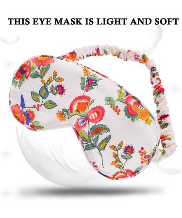 Healifty Silk Sleeping Eye Mask 10pcs - Comfortable Eye Covers for Better Sleep - Elastic Band, Travel-friendly - Random Color - Buy Online on GoSupps.com