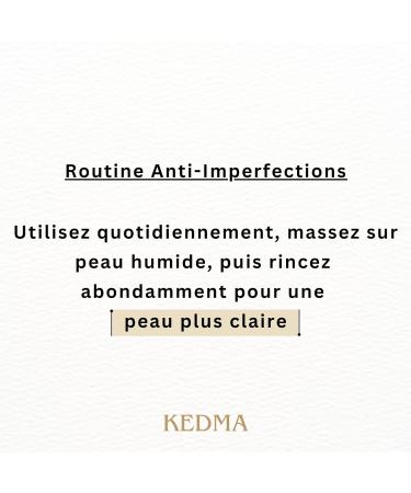 Kedma - Sulfur Soap for Oily and Problematic Skin - Purifying and Balancing - Enriched with Dead Sea Minerals - 125g - Buy Online on GoSupps.com