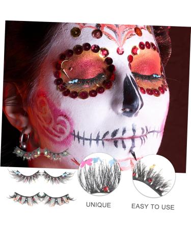 minkissy 3 Pairs False Lashes Decor Fake Eyelashes Individual False Eyelashes Wispy Eyelashes Fake Lashes Individual Fake Lashes Natural Makeup Tools for Women Slim Extend Chemical Fiber - Buy Online on GoSupps.com