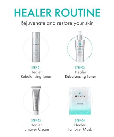 Rejuran Healer Turnover Ampoule - Powerful Anti-Aging Serum with c-PDRN & Hyaluronic Acid for Face & Neck - Buy Online on GoSupps.com