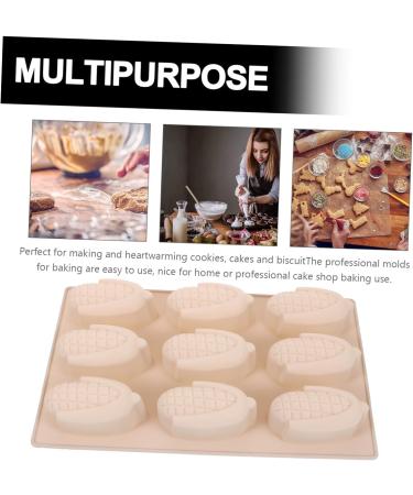 Milisten Silicone Fondant Molds Pastry Fondant Molds Vegetable Shaped Bowl Handmade Candle Molds Candy Molds DIY Cookie Molds Soap Silicone Stick Food Grade Silicone Rice Shape - Buy Online on GoSupps.com