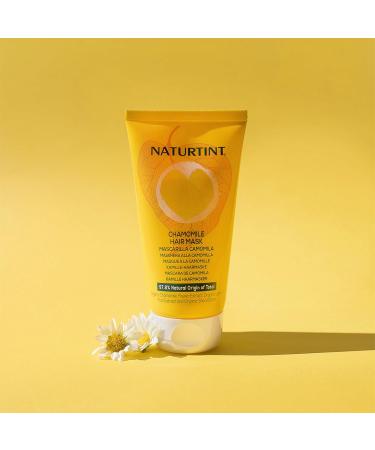 Naturtint | Organic Chamomile Mask | Hydration | Intense Golden Highlights | Certified by Ecocert. 97.8% natural ingredients | Chamomile and Lemon | Suitable for children | 150ml - Buy Online on GoSupps.com