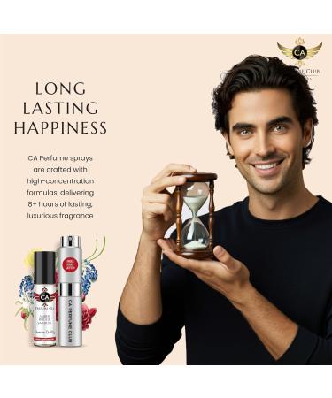 CA Perfume Duo Impression of Aloor Homme For Men Eau de Parfum Sprayer + Fragrance Body Oil Roll-On Bottle 0.27 Fl Oz+0.33 Fl Oz - Buy Online on GoSupps.com