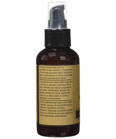 OKAY Men Beard Moisturizing Lotion 4oz - Hydrate & Nourish Beards | International Shipping Available - Buy Online on GoSupps.com