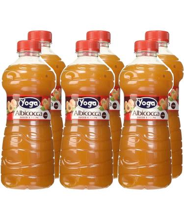 Yoga Yoga - Juice & Pulp Apricot - 1000ml Pack of 6