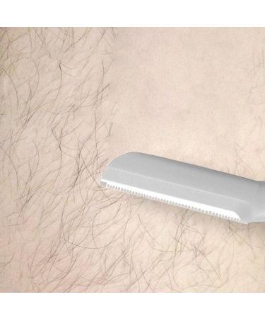 Premium Stainless Steel Eyebrow Scratch Tool for Men & Women - Sharp Removable & Washable Makeup Tool (Gray One Size) - International Shipping Available - Buy Online on GoSupps.com