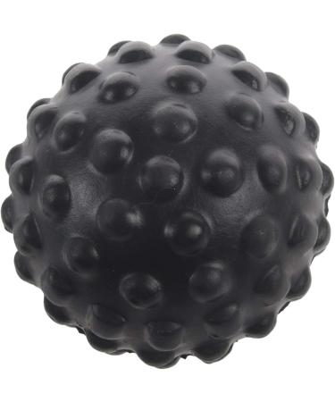 Melairo PU Foam Shock Fascia Ball - Waterproof Muscle Relaxation & Fitness Massage Ball | Easy to Clean Healthcare Tool - Black - Buy Online on GoSupps.com