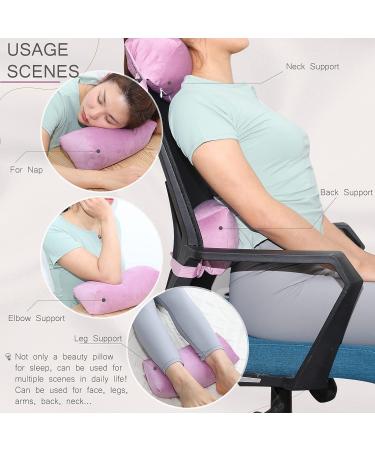 Beauty Pillow - Anti Wrinkle & Aging, Back Sleep Training Support | Pink - Buy Online on GoSupps.com