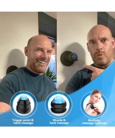 DONGSHEN Manual Massage Balls Set - Mountable Lacrosse Ball for Deep Tissue Trigger Point Massager - Ideal for Back, Neck, Foot, Calf, Leg, Arm - 1 Pack - Buy Online on GoSupps.com