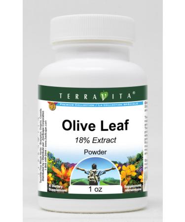 Olive Leaf 18% Powder (1 oz ZIN: 521790)