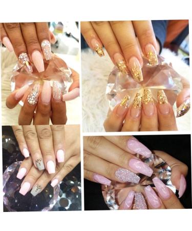 Nail Art Display Crystal Diamond Manicure Heart Diamond Manicure Showing Glass Hand Model Shoot Nail Art Ornament - Buy Online on GoSupps.com