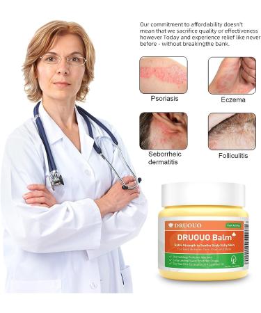 Draw Salve Eczema Cream for Athlete's Foot Relief | 8h Fast Acting Formula for Itchy Skin, Heat Rash, Tinea Versicolor, Lichen Planus, Cysts, Boils, and Ingrown Hairs - 2 Fl Oz - Buy Online on GoSupps.com