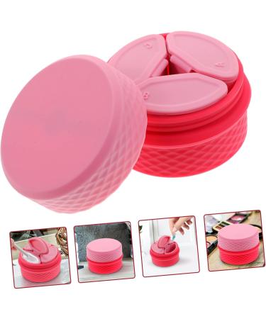 FOMIYES 5 Sets Cream Box Durable Cream Storage Jar Travel Empty Cream Jar Toiletry Container for Travel Airless Pump Jar Makeup Samples Lip Scrub Jar Silica Gel Vacation Lotion Storage Box - Buy Online on GoSupps.com