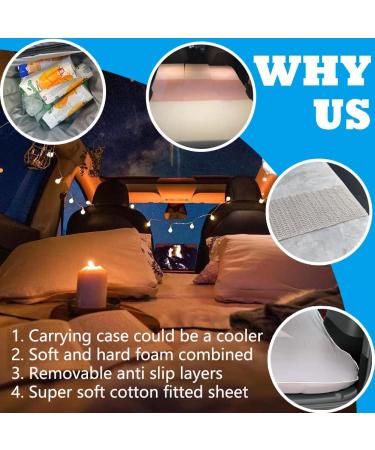 TESBEAUTY Tesla Model Y Camping Mattress & Carry Case - High Density Memory Foam - Buy Online on GoSupps.com