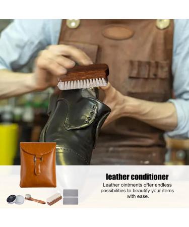 Furniture Salve | Leather Conditioner | Softener and Restorer Balm Leather Salve Conditioner Leather Care for Home Fix and Protect Your Leather Pieces - Buy Online on GoSupps.com