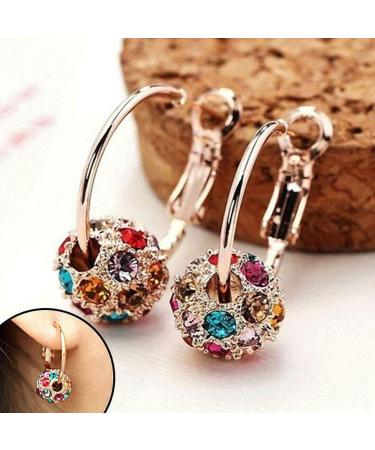 Lymphatic Drainage Slimming Earrings Magnetic Therapy Weight Loss Earrings EarAcupressure Magnetherapy Earrings for Women 3pairs-a - Buy Online on GoSupps.com