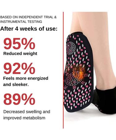 Alvo Feet Socks for Varicose Veins | Compression & Tourmaline Socks for Women - 3 Pairs in Black - Buy Online on GoSupps.com