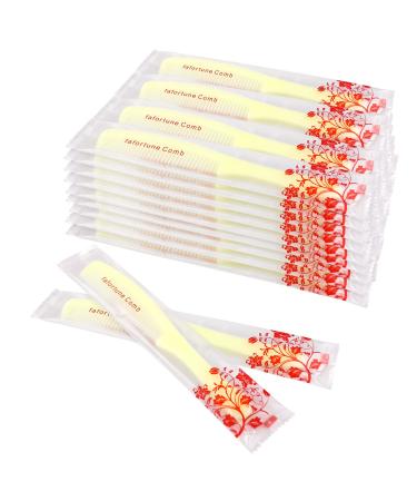 Combs Individually Wrapped Combs In Bulk Individually Wrapped Bulk Combs For Homeless Individually Wrapped--Suitable For Hotel Air Bnb Shelter/Homeless/Nursing Home/Charity/Church (200 pcs)