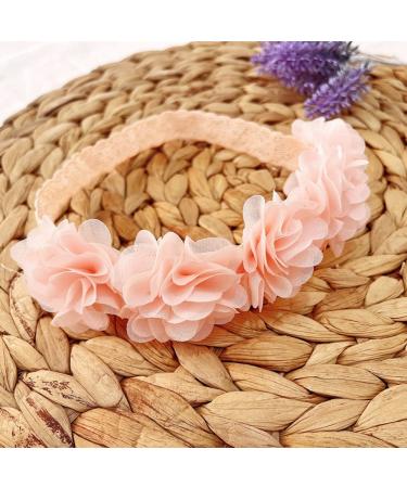 Roysmart Baby Girls Headbands - 2 Pack Flower Hair Bands | Perfect Baby Accessories for Gifts & Parties - Buy Online on GoSupps.com