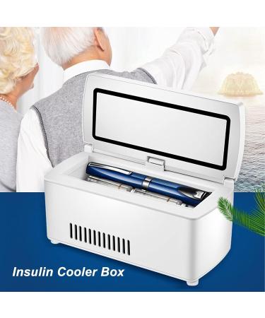 Insulin Cooler with Large Display Screen - Travel & Office Diabetic Supplies Refrigerator - Buy Online on GoSupps.com