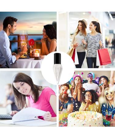 Rosarden Liquid Glitter Eyeliner - Metallic White Diamond - Waterproof, Long Lasting & High Pigmented - Sparkle Eyeshadow for Eye Makeup - Buy Online on GoSupps.com