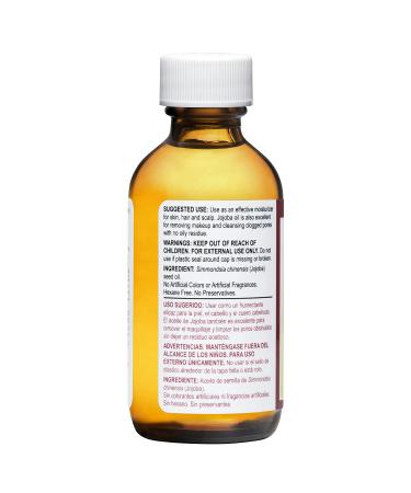 De La Cruz Jojoba Oil 2 fl oz - Pure, Moisturizing, Skincare Essential - Buy Online on GoSupps.com