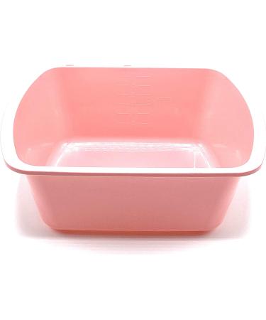 7 Quart Rectangular Plastic Wash Basin - Rose | Epic Medical Supply | 1 Count - Buy Online on GoSupps.com