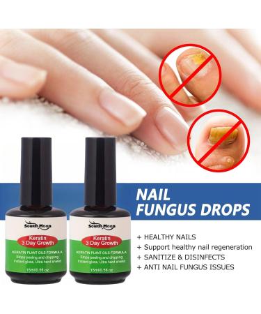 Keratin Nail Growth Oil Nail Strengthener for Damaged Nails - Buy Online on GoSupps.com