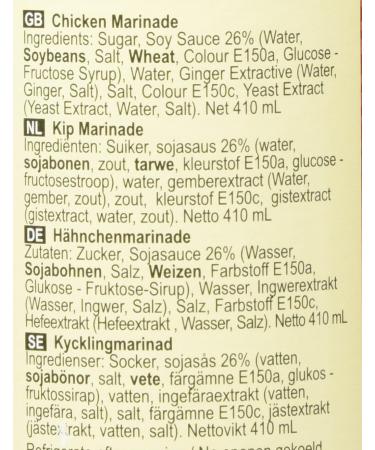  Lee Kum Kee Lee Kum Kee Chicken Marinade 410ml - Buy Online on GoSupps.com