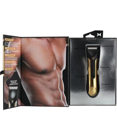 Buy Waterproof Body Hair Trimmer for Men - Adjustable Rechargeable Hypoallergenic Ceramic Blade 90 Min Runtime - International Shipping - Buy Online on GoSupps.com