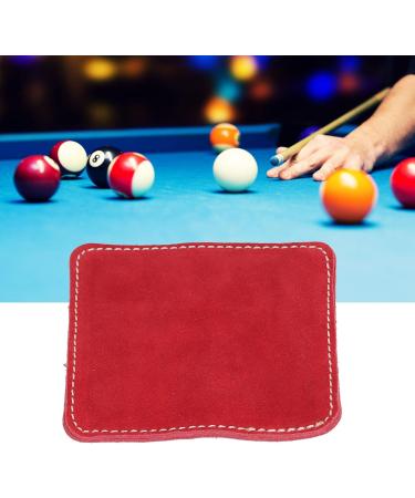 Leather Pool Cue Polisher Soft Pool Cue Cleaner and Polisher Cloth Towel Snooker Cue Care Accessories Sweat and Dirt Cleaning Red - Buy Online on GoSupps.com