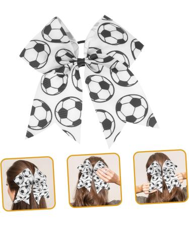 Beatifufu Soccer Hair Accessories for Girls Soccer Bow Hair Tie Bows for Hair Cute Hair Ties Hair Ribbon Kids Hair Accessories for Girls Bow for Hair Swallowtail Child Bow Tie Thread Webbing - Buy Online on GoSupps.com