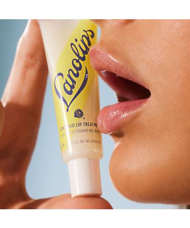 Lanolips Lemonaid Lip Treatment - Hydrating Exfoliant with Lanolin, Lemon Oil, and Vitamin E - Tinted Moisturizer for Dry, Cracked Lips | 12.5g/0.42oz - Buy Online on GoSupps.com