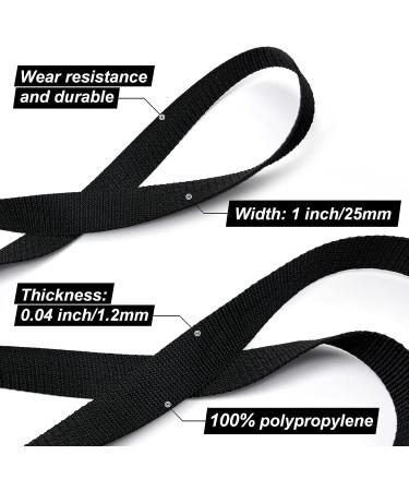 1 Inch Royal Blue Polypropylene Webbing - Ideal for Crafting, DIY Gear Repair - 25 Yard Roll - Buy Online on GoSupps.com