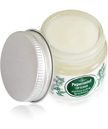 Peppermint Lip Scrub - 100% Natural, Vegan & Eco-Friendly - 27g - Buy Online on GoSupps.com