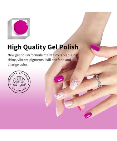 VENALISA 12ml Purple Vortex Gel Nail Polish | Soak Off UV LED Natural Nail Gel | DIY Manicure French Gifts - Buy Online on GoSupps.com