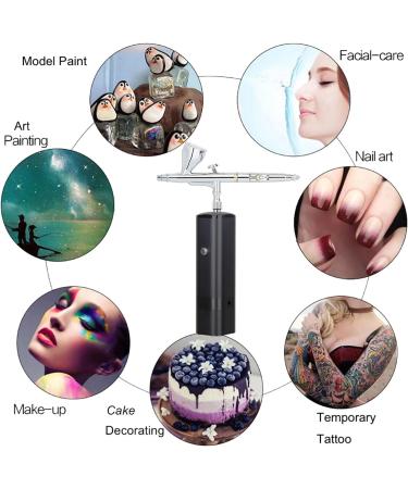 Spray Gun Wireless Cordless Professional Airbrush Foundation Spray Gun High Pressure Makeup Kit System Compressor Car/Furniture Spraying Tool for Car DIY Craft (Color : A Size : One Size) One Size A - Buy Online on GoSupps.com