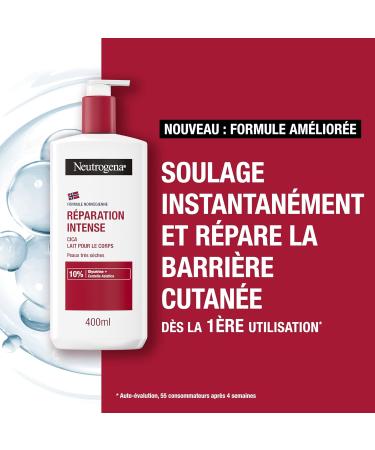 Neutrogena Cica Intense Repair Body Lotion 400 ml - Buy Online on GoSupps.com