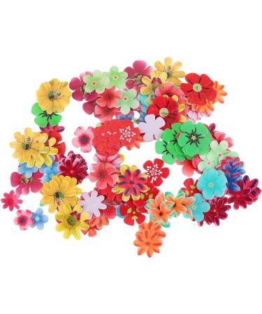 360pcs edible flowers cake topper flower cupcake topper flower decoration cake wafer paper floral cake decor edible flower cupcake topper for wedding birthday baby shower party accessories 360pcs-a - Buy Online on GoSupps.com