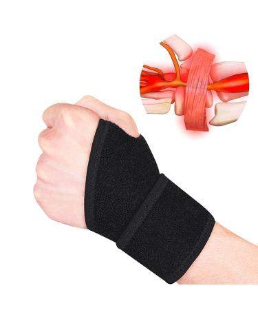 Wrist Brace 1 Pair Wrist Strap Right Hand and Left Hand Wrist Band Strength Training Suitable for protecting and relieving wr - Buy Online on GoSupps.com