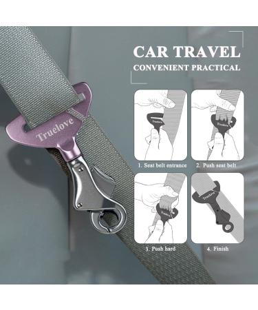 Buy TLM1993 Lila Dog Safety Belt | Universal Car Safety Buckle for Dogs | Improved Security & Comfort - Buy Online on GoSupps.com