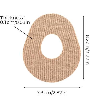 Wukesify CGM Sensor Patches | Waterproof Covers for Libre 2/3 | Flexible Blood Sugar Monitor Patches | 10-Day Use | Unisex Nude Option - Buy Online on GoSupps.com