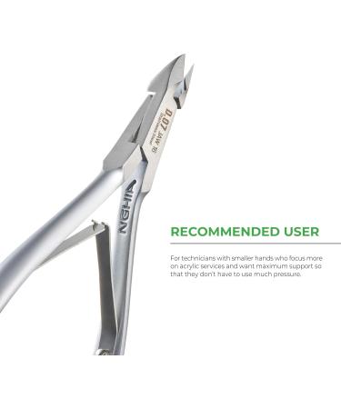 NGHIA Cuticle Nipper D-07 JAW 16 | Stainless Steel | Sharp & Durable | Ergonomic Design for Salons & Home Use | Grey Plated - Buy Online on GoSupps.com